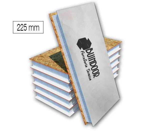 Panel SIP HWRAP/YESO-CARTÓN 225mm