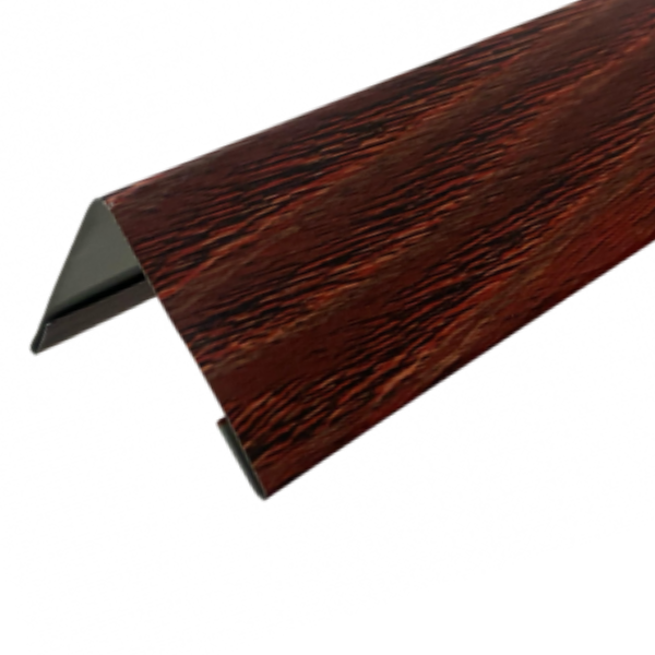 Perfil L Exterior Nogal